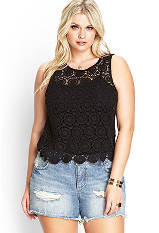 Ornate Crochet Top