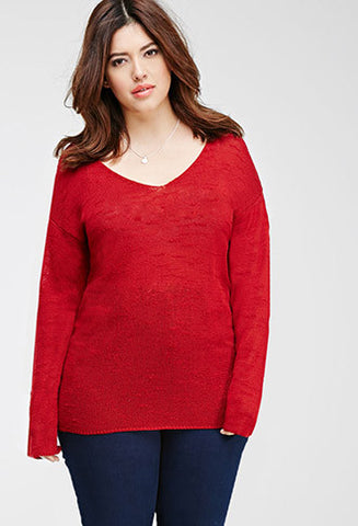 Textured Slub Knit Top