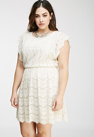 Embroidered Lace Sheath Dress