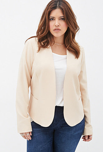 Open-Front Blazer